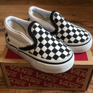 Toddler Vans Checkerboard Slip-On sz 5
